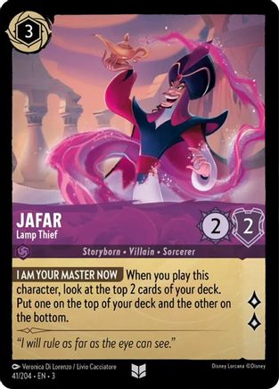 Jafar - Lamp Thief (41/204) - Into the Inklands Cold Foil