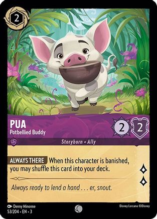 Pua - Potbellied Buddy (53/204) - Into the Inklands