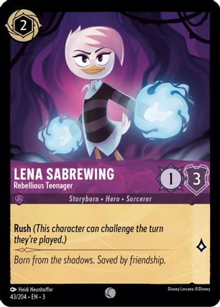 Lena Sabrewing - Rebellious Teenager (43/204) - Into the Inklands