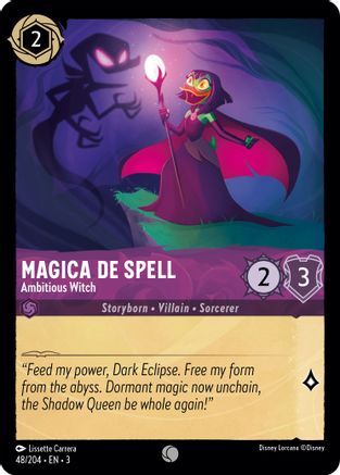 Magica De Spell - Ambitious Witch (48/204) - Into the Inklands Cold Foil