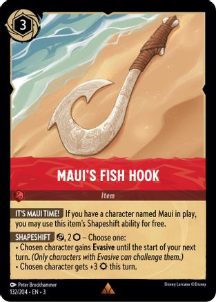 Maui's Fish Hook (132/204) - Into the Inklands Cold Foil