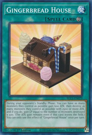 Gingerbread House (BLC1-EN079) - Battles of Legend: Chapter 1 1st Edition