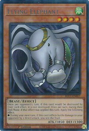 Flying Elephant (Silver) (BLC1-EN017) - Battles of Legend: Chapter 1 1st Edition