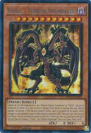 Yubel - Terror Incarnate (Silver) (BLC1-EN028) - Battles of Legend: Chapter 1 1st Edition