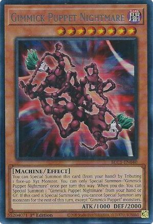 Gimmick Puppet Nightmare (Silver) (BLC1-EN040) - Battles of Legend: Chapter 1 1st Edition