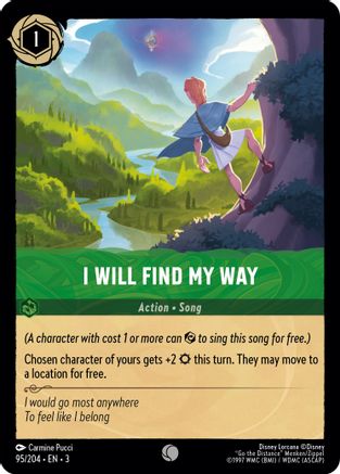 I Will Find My Way (95/204) - Into the Inklands Cold Foil