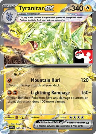 Tyranitar ex 66 - Holofoil