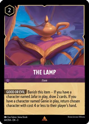 The Lamp (64/204) - Into the Inklands Cold Foil