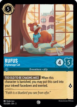 Rufus - Orphanage Cat (153/204) - Into the Inklands