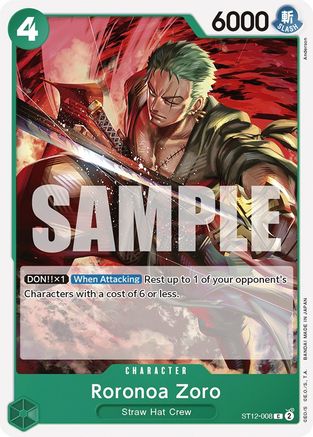 Roronoa Zoro (ST12-008) - Starter Deck 12: Zoro and Sanji