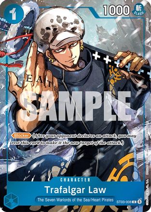 Trafalgar Law (Event Pack Vol. 3) (ST03-008) - One Piece Promotion Cards Foil