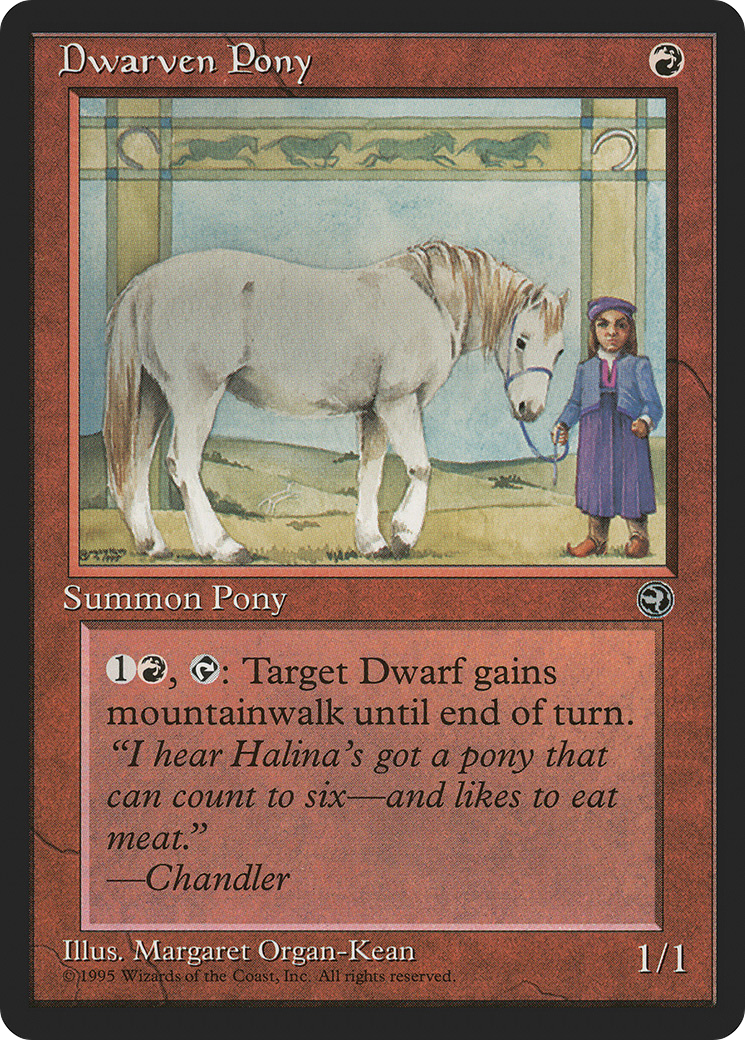 Dwarven Pony (HML-070) -