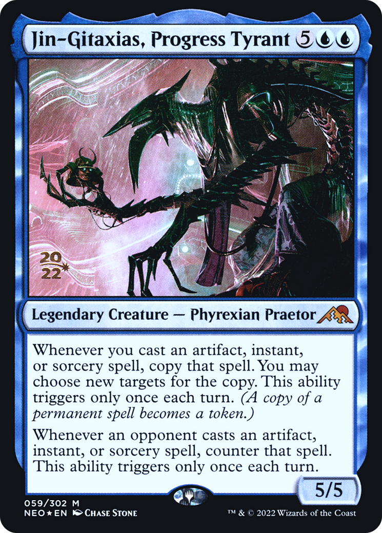 Jin-Gitaxias, Progress Tyrant (PRE-59S) -  Foil