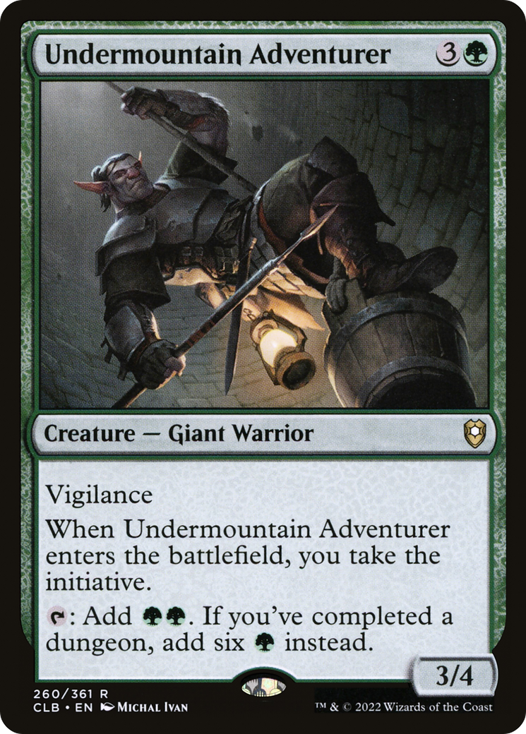 Undermountain Adventurer (CLB-260) -