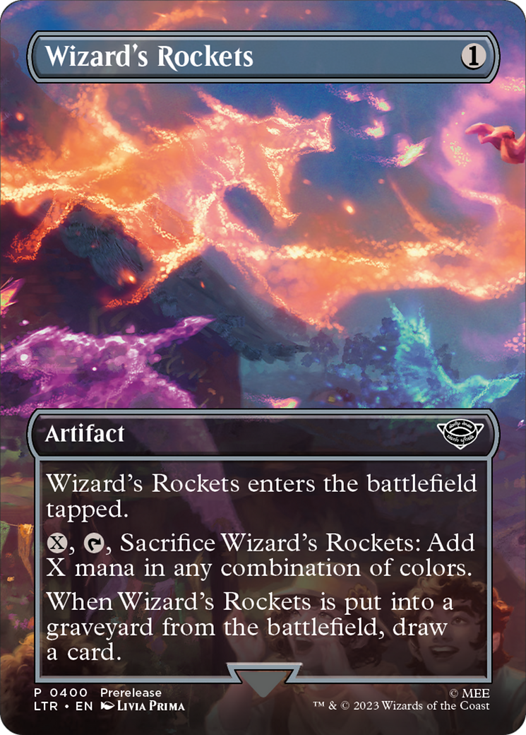 Wizard's Rockets (LTR-400) -  (Borderless)