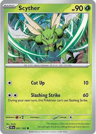 Scyther 1 - Reverse Holofoil