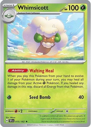 Whimsicott 15 - Holofoil