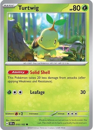 Turtwig 10 - Reverse Holofoil