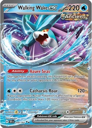 Walking Wake ex - 050/162 50 - Holofoil