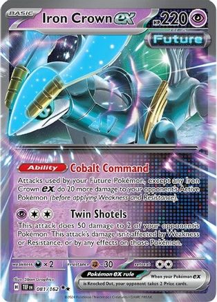 Iron Crown ex - 081/162 81 - Holofoil