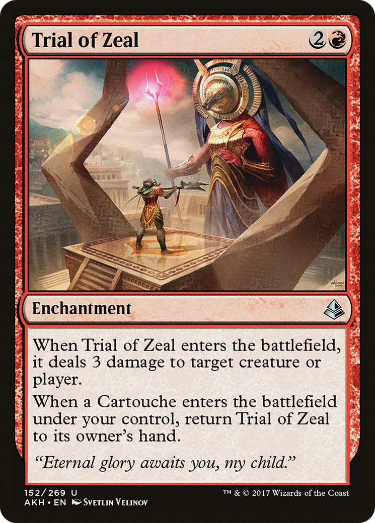 Trial of Zeal (AKH-152) -  Foil