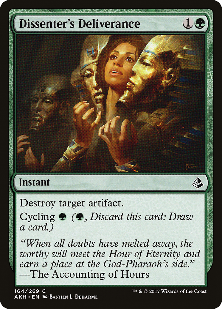 Dissenter's Deliverance (AKH-164) -  Foil