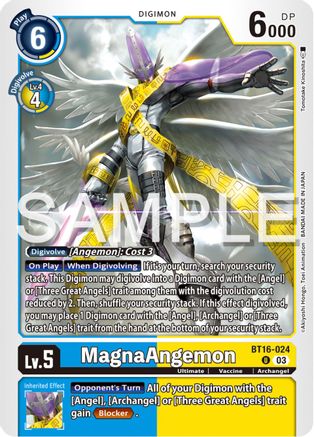 MagnaAngemon (BT16-024) - Beginning Observer