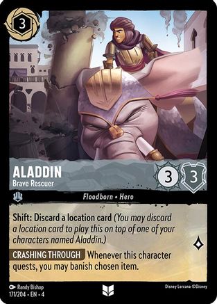 Aladdin - Brave Rescuer (171/204) - Ursulas Return