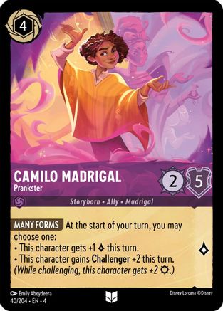 Camilo Madrigal - Prankster (40/204) - Ursulas Return Cold Foil