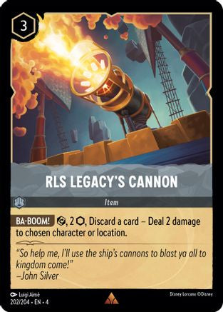 RLS Legacy's Cannon (202/204) - Ursulas Return Cold Foil