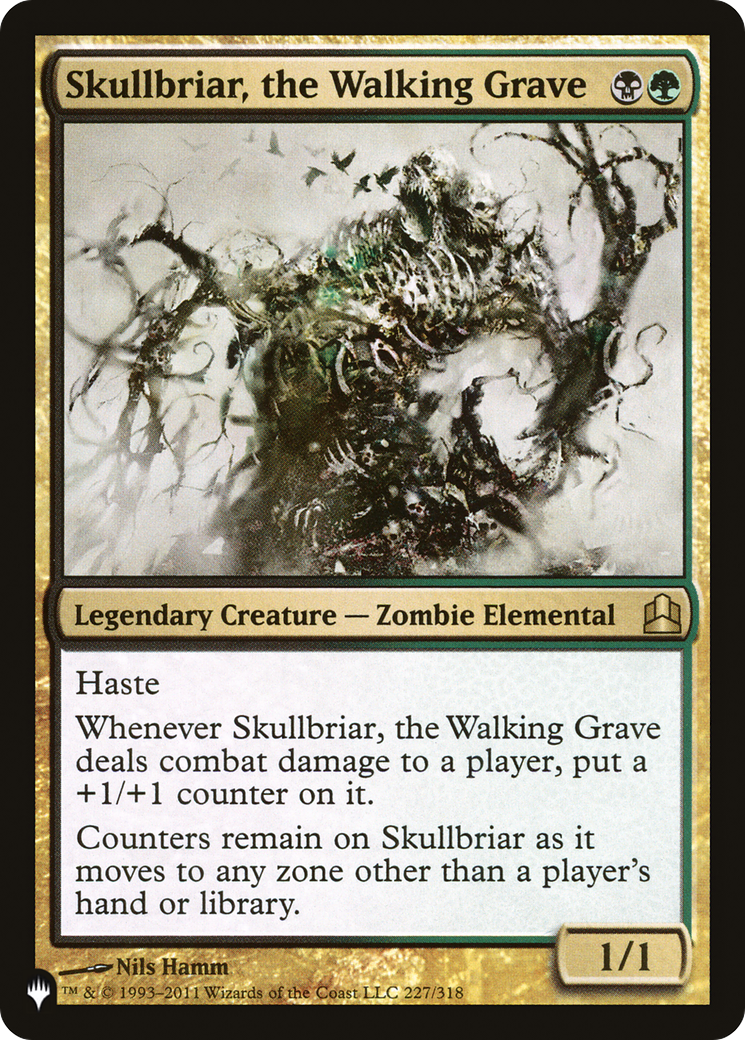 Skullbriar, the Walking Grave (LIST-CMD-227) -