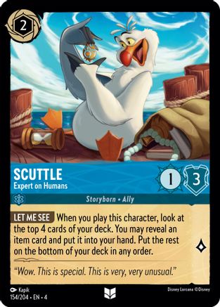 Scuttle - Expert on Humans (154/204) - Ursulas Return