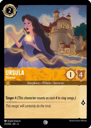 Ursula - Vanessa (25/204) - Ursulas Return Cold Foil