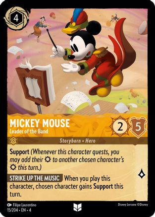 Mickey Mouse - Leader of the Band (15/204) - Ursulas Return