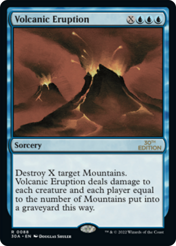 Volcanic Eruption (30A-088) -