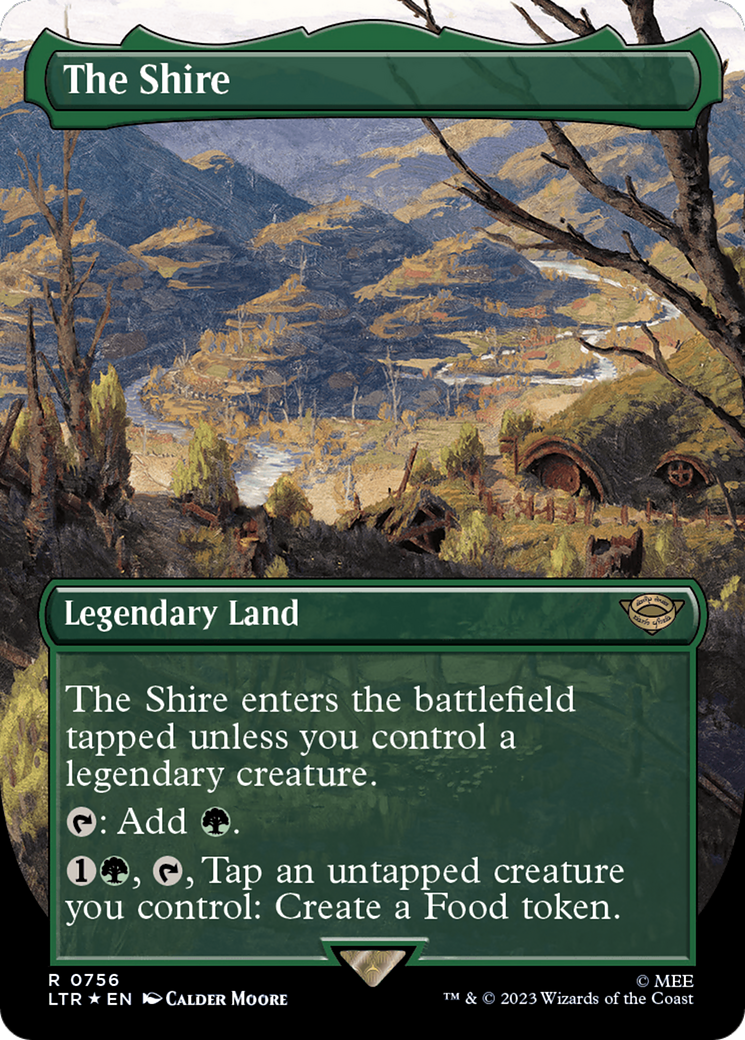 The Shire (LTR-756) -  (Borderless) Foil