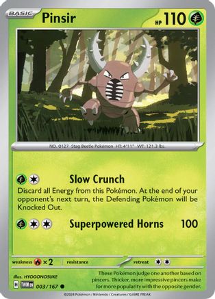 Pinsir - 003/167 3 -