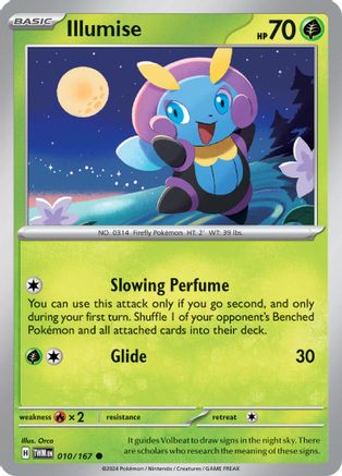 Illumise 10 - Reverse Holofoil