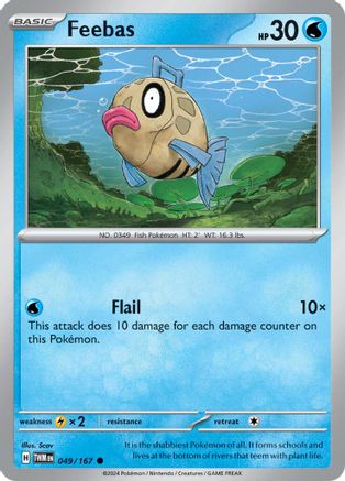 Feebas 49 - Reverse Holofoil