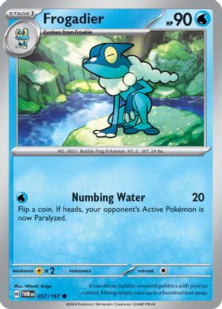 Frogadier 57 - Reverse Holofoil