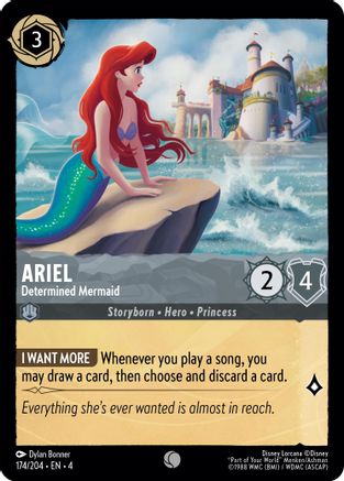 Ariel - Determined Mermaid (174/204) - Ursulas Return