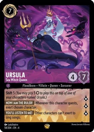 Ursula - Sea Witch Queen (58/204) - Ursulas Return