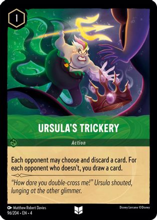 Ursula's Trickery (96/204) - Ursulas Return Cold Foil