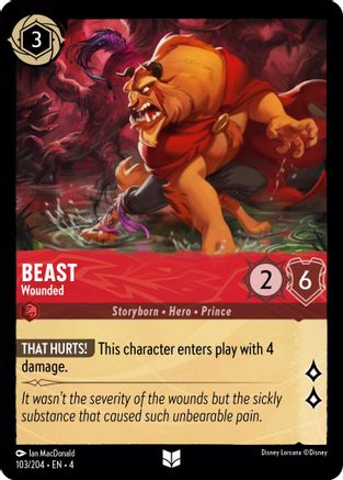 Beast - Wounded (103/204) - Ursulas Return