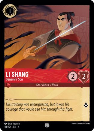 Li Shang - General's Son (111/204) - Ursulas Return Cold Foil