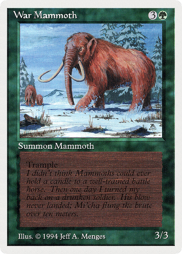 War Mammoth (SUM-228) -