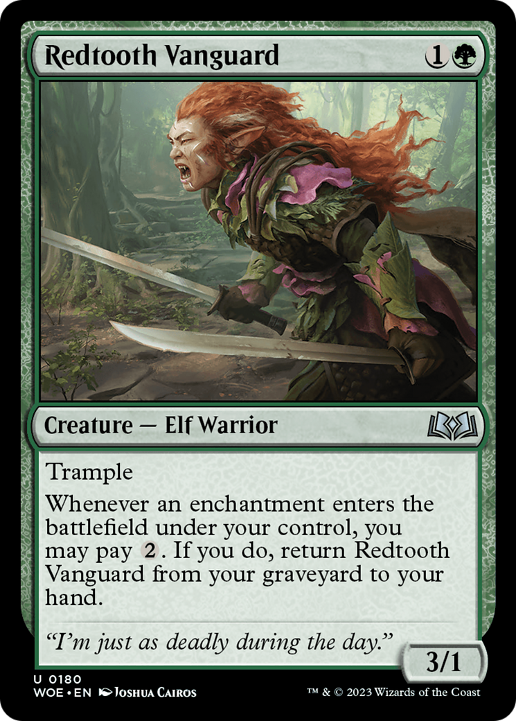 Redtooth Vanguard (WOE-180) -