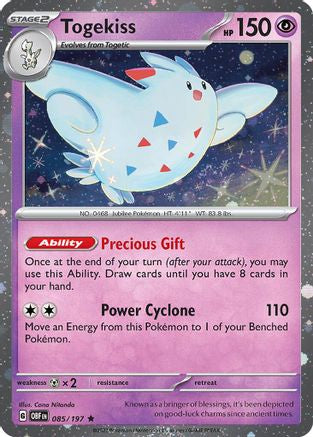 Togekiss - 085/197 (Cosmos Holo) 85 - Holofoil