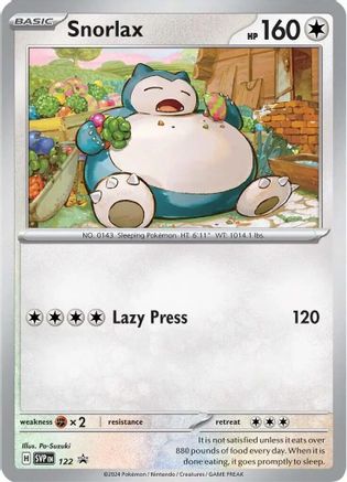 Snorlax - 122 122 - Holofoil