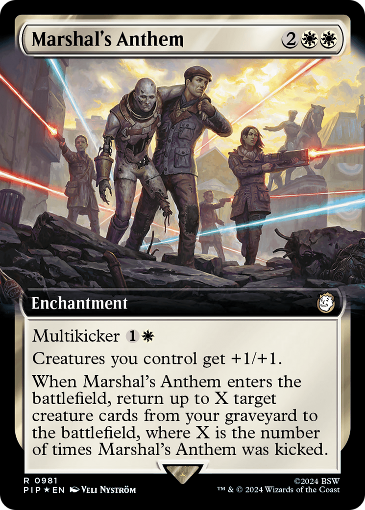 Marshal's Anthem (PIP-981) - : (Extended Art) Foil